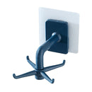360 Degrees Rotating Hook Kitchen Accesorios Storage Bathroom Organizar Storage Rack Rotated Holder Wall Mounted Hanging Hooks