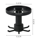 360 Degrees Rotating Hook Kitchen Accesorios Storage Bathroom Organizar Storage Rack Rotated Holder Wall Mounted Hanging Hooks