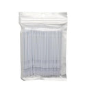 100Pcs/ Wholesale Disposable Eyelash Micro Brushes Mascara Swab Eyelash Extension Brushes Applicator Wands Makeup Tools Kit