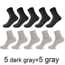 2020 Brand New Men's Cotton Socks Black Business Casual Breathable Spring Summer Male Crew Socks Meias Hot Sale Sokken Size38-45