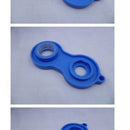 1Pc Water Outlet Universal Wrench Faucet Bubbler Wrench Disassembly Cleaning Tool Four Sides Available Bubbler Yellow Wrench