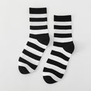 New Arrivals Cow Printed Sock Lovely Harajuku Japanese Style Cotton Women Socks Striped Solid Breathable Casual Cartoon Socks
