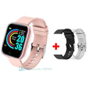 2020 Ladies Sport Bracelet Smart Watch Women Smartwatch Men Smartband Android IOS Waterproof Fitness Tracker Smart Clock Mens