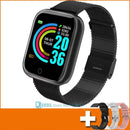 2020 Ladies Sport Bracelet Smart Watch Women Smartwatch Men Smartband Android IOS Waterproof Fitness Tracker Smart Clock Mens