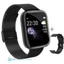 2020 Ladies Sport Bracelet Smart Watch Women Smartwatch Men Smartband Android IOS Waterproof Fitness Tracker Smart Clock Mens