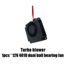 4010 fan 12v 24v ender 3 fan 40mm fan 2 pin oil fan dual ball bearing cooler cooling fan 3d printer parts 4010 40*40*10mm