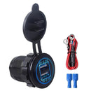 4.2A Dual USB Charger Socket Power Outlet Adapter 5V Waterproof Dual USB Ports Fast Charge for Smartphone Car Boat Marine D5
