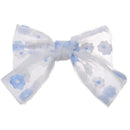 17KM Fashion Big Bow Hairpin Cute Red Barrette Pink Hair Clip Women Girls BB Hairgrip Korean Oversize Floral Hair Accessories