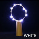 2M 20 LED New Year Christmas Decorations Wine Jar Bottle Lights Cork Battery Powered for Home Christmas Tree Decorations 2020