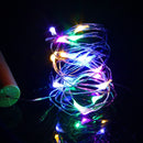 2M 20 LED New Year Christmas Decorations Wine Jar Bottle Lights Cork Battery Powered for Home Christmas Tree Decorations 2020