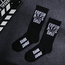 1 pair Men Fashion Hip Hop Hit Color On Fire Crew Socks Red Flame Blaze Power Torch Hot Warmth Street Skateboard Cotton Socks