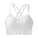 Women Yoga Sport Bra Women Shockproof Sexy Back Sports Bras Breathable Athletic Fitness Running Gym Vest Tops Sportswear
