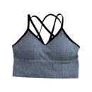 Women Yoga Sport Bra Women Shockproof Sexy Back Sports Bras Breathable Athletic Fitness Running Gym Vest Tops Sportswear