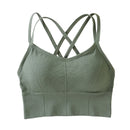 Women Yoga Sport Bra Women Shockproof Sexy Back Sports Bras Breathable Athletic Fitness Running Gym Vest Tops Sportswear