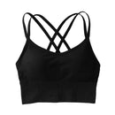 Women Yoga Sport Bra Women Shockproof Sexy Back Sports Bras Breathable Athletic Fitness Running Gym Vest Tops Sportswear