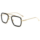 luxury Fashion Tony Stark Style for women Sunglasses Men Square Brand Design Sun Glasses Oculos Retro male iron Man oculos de