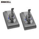 6000mAh 21.6V Battery For Dyson V8 Battery for Dyson V8 Absolute /Fluffy/Animal/ Li-ion Vacuum Cleaner rechargeable Battery L50