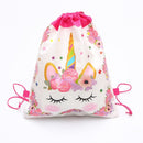 1pcs Disney Non-woven Fabrics Kid Favor Travel Pouch Storage Clothes Shoes Bags Cotton Drawstring Bags School Portable Backpack
