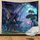 Psilocybin mushroom Indian Mandala Tapestry Wall Hanging Bohemian Gypsy Psychedelic Tapiz Witchcraft Tapestry