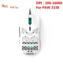 2020 New Lightweight Wired Mouse AJ390 Hollow-Out Gaming Mouce Mice 6 DPI Adjustable 7Key AJ390R