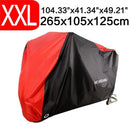 190T Black Blue Design Waterproof Motorcycle Covers Motors Dust Rain Snow UV Protector Cover Indoor Outdoor M L XL XXL XXXL D35