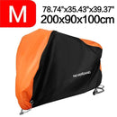 190T Black Blue Design Waterproof Motorcycle Covers Motors Dust Rain Snow UV Protector Cover Indoor Outdoor M L XL XXL XXXL D35