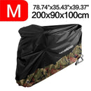 190T Black Blue Design Waterproof Motorcycle Covers Motors Dust Rain Snow UV Protector Cover Indoor Outdoor M L XL XXL XXXL D35