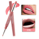 20 Color Matte Lipstick Lip Liner 2 In 1 Brand Makeup Lipstick Matte Durable Waterproof Nude Red Lipstick Lips Make Up