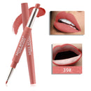 20 Color Matte Lipstick Lip Liner 2 In 1 Brand Makeup Lipstick Matte Durable Waterproof Nude Red Lipstick Lips Make Up