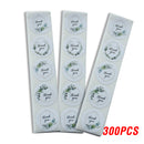 100-500pcs Labels Roll Flower Thank You Stickers Scrapbooking For Gift Decoration Stationery Sticker Seal Label Handmade Sticker