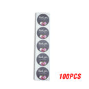 100-500pcs Labels Roll Flower Thank You Stickers Scrapbooking For Gift Decoration Stationery Sticker Seal Label Handmade Sticker