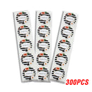 100-500pcs Labels Roll Flower Thank You Stickers Scrapbooking For Gift Decoration Stationery Sticker Seal Label Handmade Sticker