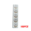 100-500pcs Labels Roll Flower Thank You Stickers Scrapbooking For Gift Decoration Stationery Sticker Seal Label Handmade Sticker