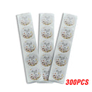 100-500pcs Labels Roll Flower Thank You Stickers Scrapbooking For Gift Decoration Stationery Sticker Seal Label Handmade Sticker