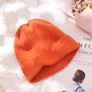 VISROVER  9 colorways new Autumn winter solid color real cashmere beanies for woman cashmere unisex Warm knitted hat wholesales