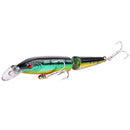 1Pcs Lifelike Artificial Crankbait Multi Jointed Fishing Lure 10.5cm/9g 2-segment Hard Bait 6