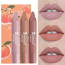 3pcs Matte Velvet Lipstick Set Delicate Smooth Waterproof Non-stick Cup No Fading Air Lipstick Lasting Lip Makeup TSLM1