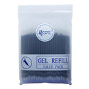 100Pcs/Lot Office Gel Pen Refill Set 0.5mm/0.38mm Blue Black Red ink Rod Bullet/Needle Tip Pen Refill School Writing Stationery