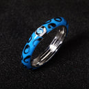 10 Colors Simple Style Enamel Ring Paved With Shiny Cubic Zircon Stone Fashion Wed Engage Ring For Women