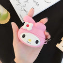 3D Earphone Case For Airpods Pro Case Silicone Bear Rabbit Pig Dog Cartoon Headphone/Earpods Cover For Apple Air pods Pro 3 Case