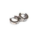1pair Anti-allergic titanium steel earring punk rock Stud Earrings Men Fashion Jewelry women small circle round stud earrings
