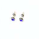 1pair Anti-allergic titanium steel earring punk rock Stud Earrings Men Fashion Jewelry women small circle round stud earrings