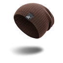 Cotton Blends Men's Beanies For Women Outdoor Bonnet Skiing Hats Unisex Keep warm in winter Solid Color Knitted Hat Hip Hop Cap