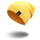 Cotton Blends Men's Beanies For Women Outdoor Bonnet Skiing Hats Unisex Keep warm in winter Solid Color Knitted Hat Hip Hop Cap