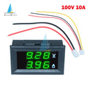 0.56'' 0-100V 10A 50A 100A LED Digital Voltmeter Ammeter Car Motocycle Voltage Current Meter Volt Detector Tester Monitor Panel