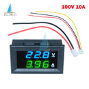 0.56'' 0-100V 10A 50A 100A LED Digital Voltmeter Ammeter Car Motocycle Voltage Current Meter Volt Detector Tester Monitor Panel