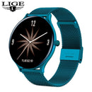 2020 fashion Full circle touch screen Color Screen Smart Watch Women men Sport Heart Rate Blood Pressure Waterproof Smartwatch