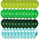 40pcs Green Balloons Set Olive Balloon Metallic Confetti Ballon Jungle Safari Animal Birthday Party Decorations kids Air globos