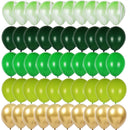 40pcs Green Balloons Set Olive Balloon Metallic Confetti Ballon Jungle Safari Animal Birthday Party Decorations kids Air globos