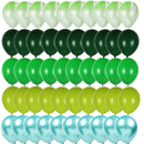 40pcs Green Balloons Set Olive Balloon Metallic Confetti Ballon Jungle Safari Animal Birthday Party Decorations kids Air globos